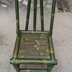 B01 Green Bamboo Chair