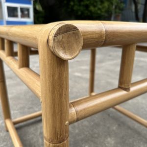 B04-YELLOW-SQUARE-TABLE-4 B04 Yellow Bamboo Square table