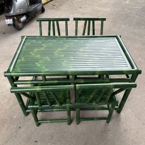 B07-GREEN-LONG-TABLE-2 B07 Green Bamboo Long table