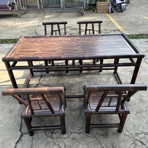 B07 Smoked Charcoal Long table