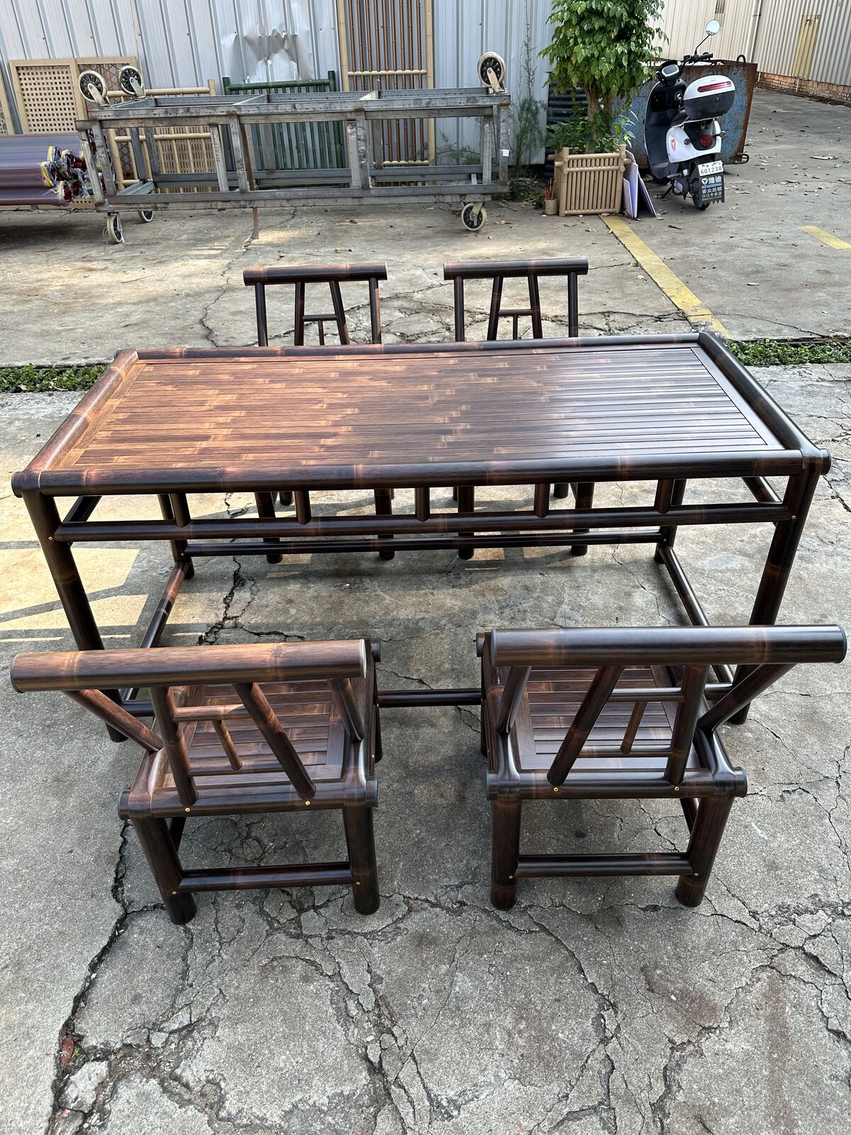 B07-SMOKED-CHARCOAL-LONG-TABLE-1 B07 Smoked Charcoal Long table