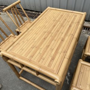 B07 Yellow Bamboo Long table