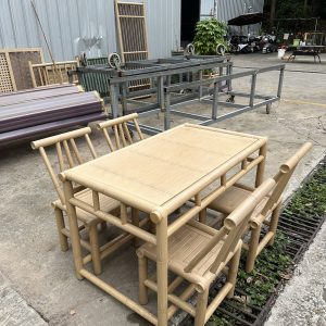 B09 Yellow Bamboo Long table