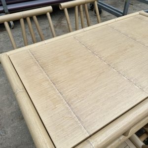 B09-YELLOW-LONG-TABLE-4 B09 Yellow Bamboo Long table