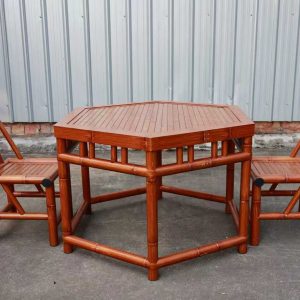 B12-ANTIQUE-BROWN-HEXAGONAL-TABLE-3 B12 Antique Brown Hexagonal table