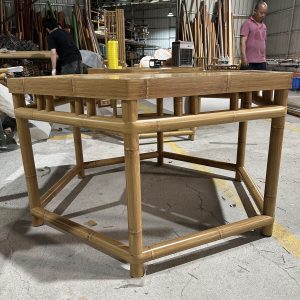 B12-YELLOW-HEXAGONAL-TABLE-5 B12 Yellow Bamboo Hexagonal table
