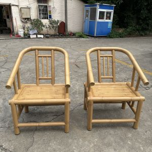 B13 Yellow Bamboo Armchair
