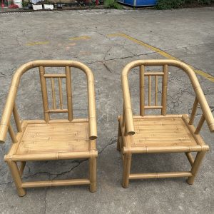 B13-YELLOW-ARMCHAIR-3 B13 Yellow Bamboo Armchair