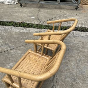 B13-YELLOW-ARMCHAIR-5 B13 Yellow Bamboo Armchair