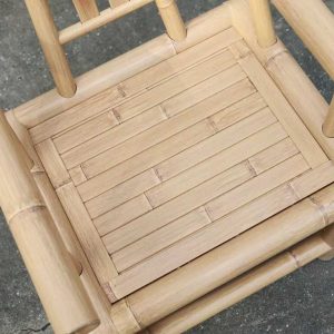 B14-YELLOW-ARMCHAIR-5 B14 Yellow Bamboo Armchair