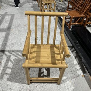 B15 Yellow Bamboo Armchair