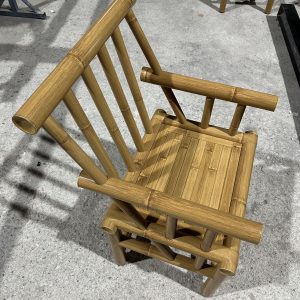 B15-YELLOW-ARMCHAIR-5 B15 Yellow Bamboo Armchair