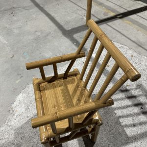 B15-YELLOW-ARMCHAIR-6 B15 Yellow Bamboo Armchair