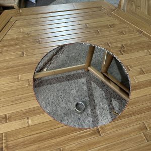 B22-YELLOW-HOT-POT-AND-BARBECUE-TABLE-5 B22 Yellow Bamboo Hot pot and barbecue table