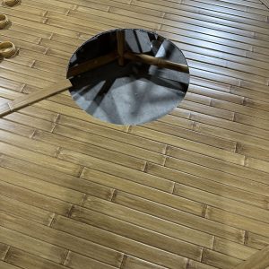 B22-YELLOW-HOT-POT-AND-BARBECUE-TABLE-8 B22 Yellow Bamboo Hot pot and barbecue table